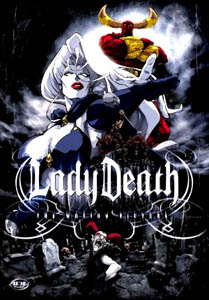 Lady Death, from comic book antiheroine to anime warrior